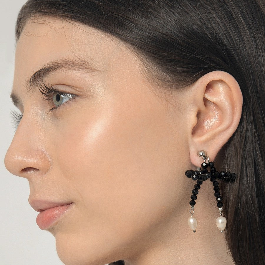 Nucca Earring Black - Prel Studio