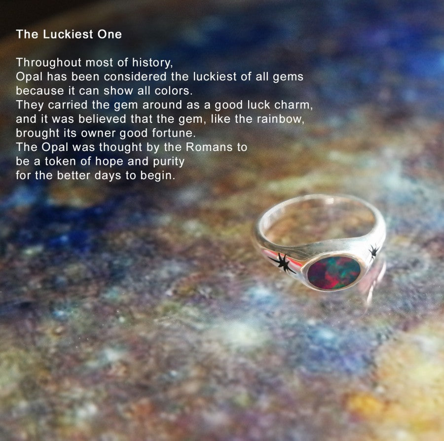 'The Luckiest One' Ring Silver - Not Your Birthday