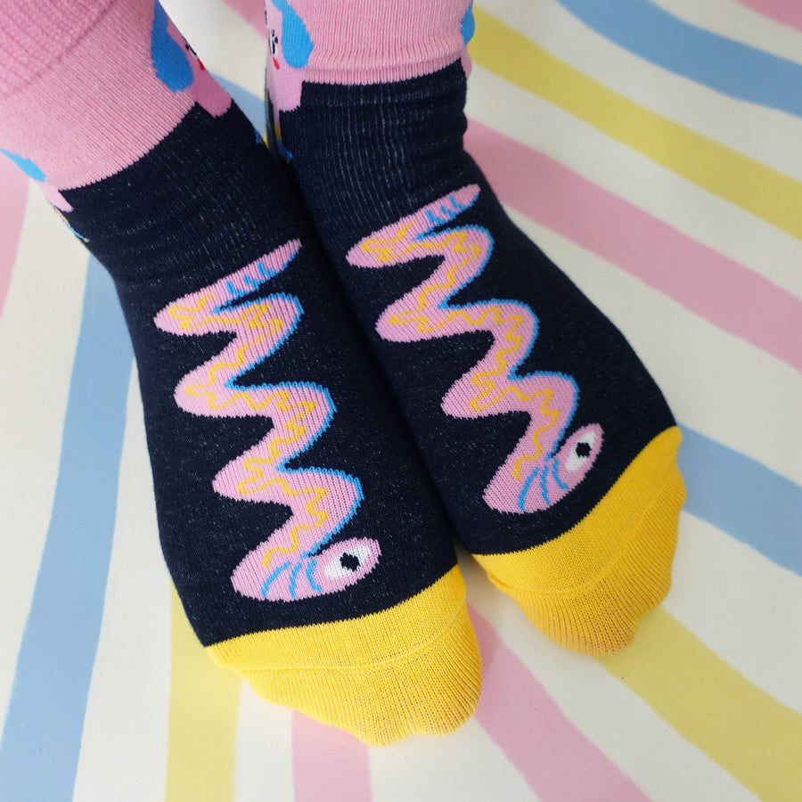 Pastel Friends Socks - Liunic On Things