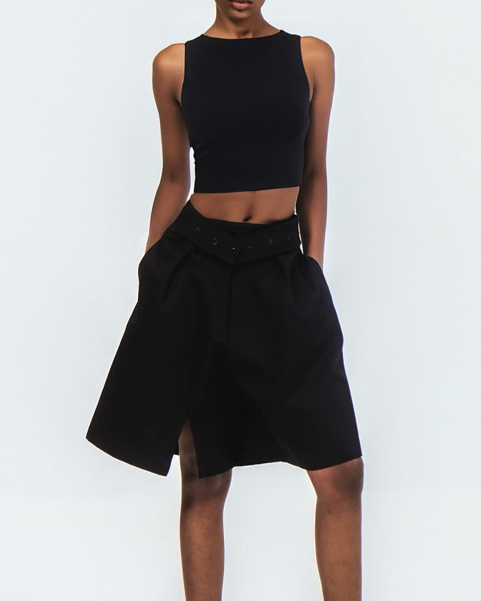 Kare Cuts-Pleated Shorts - 237