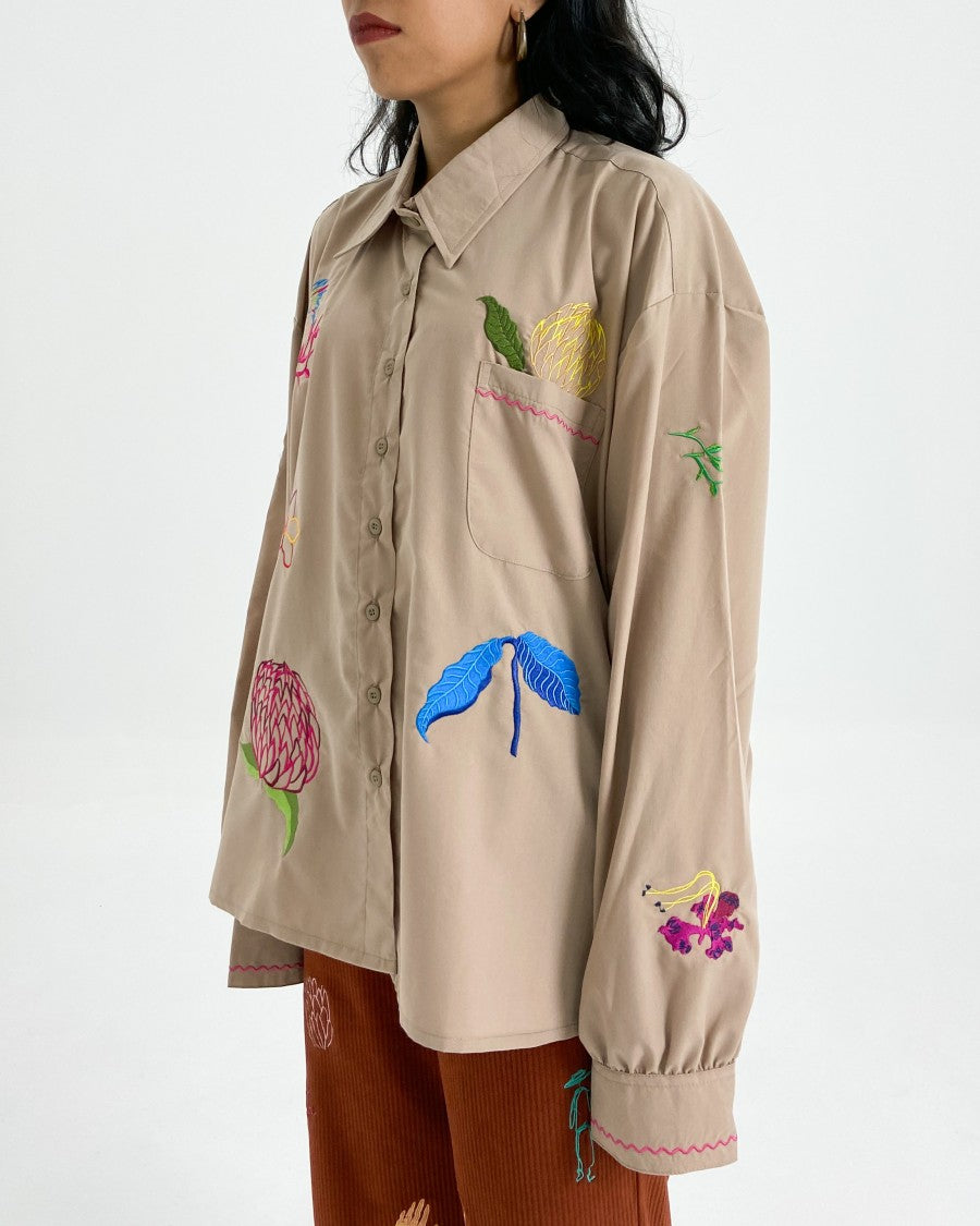 ​Lavana Shirt Latte - Earth Major