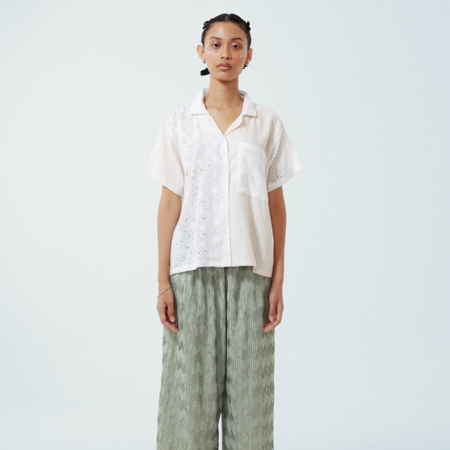 Isla Shirt White Cream - Toko Didiyo