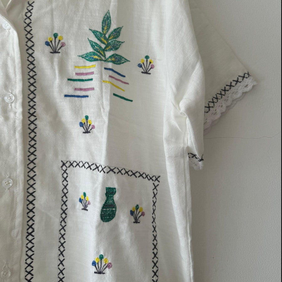 Kino Embroidery Short Sleeve - Toko Didiyo