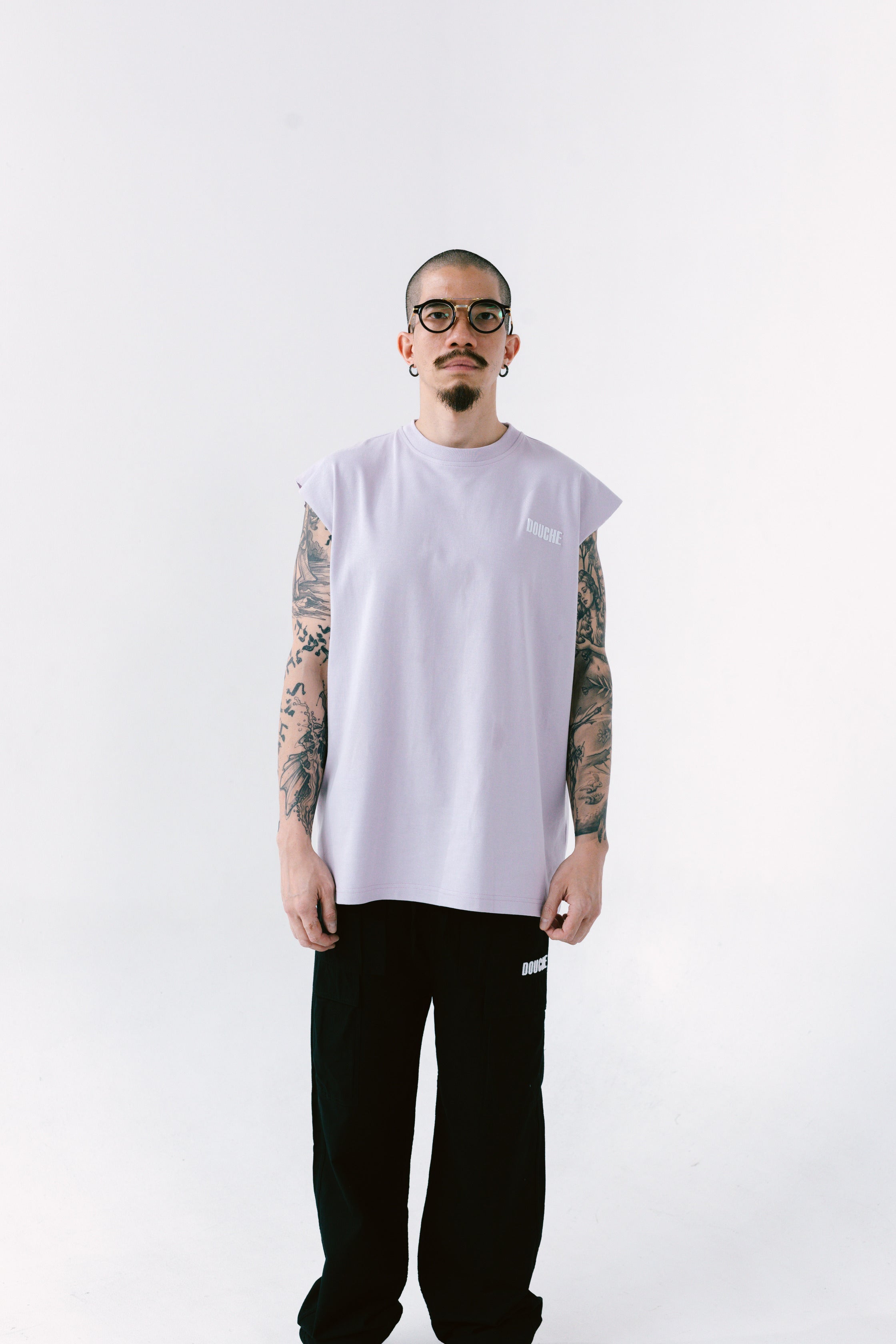 Logo Muscle Tank Long - La Douche Vita