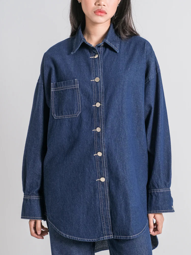 Cleo Oversize Shirt - Ambra La Moda