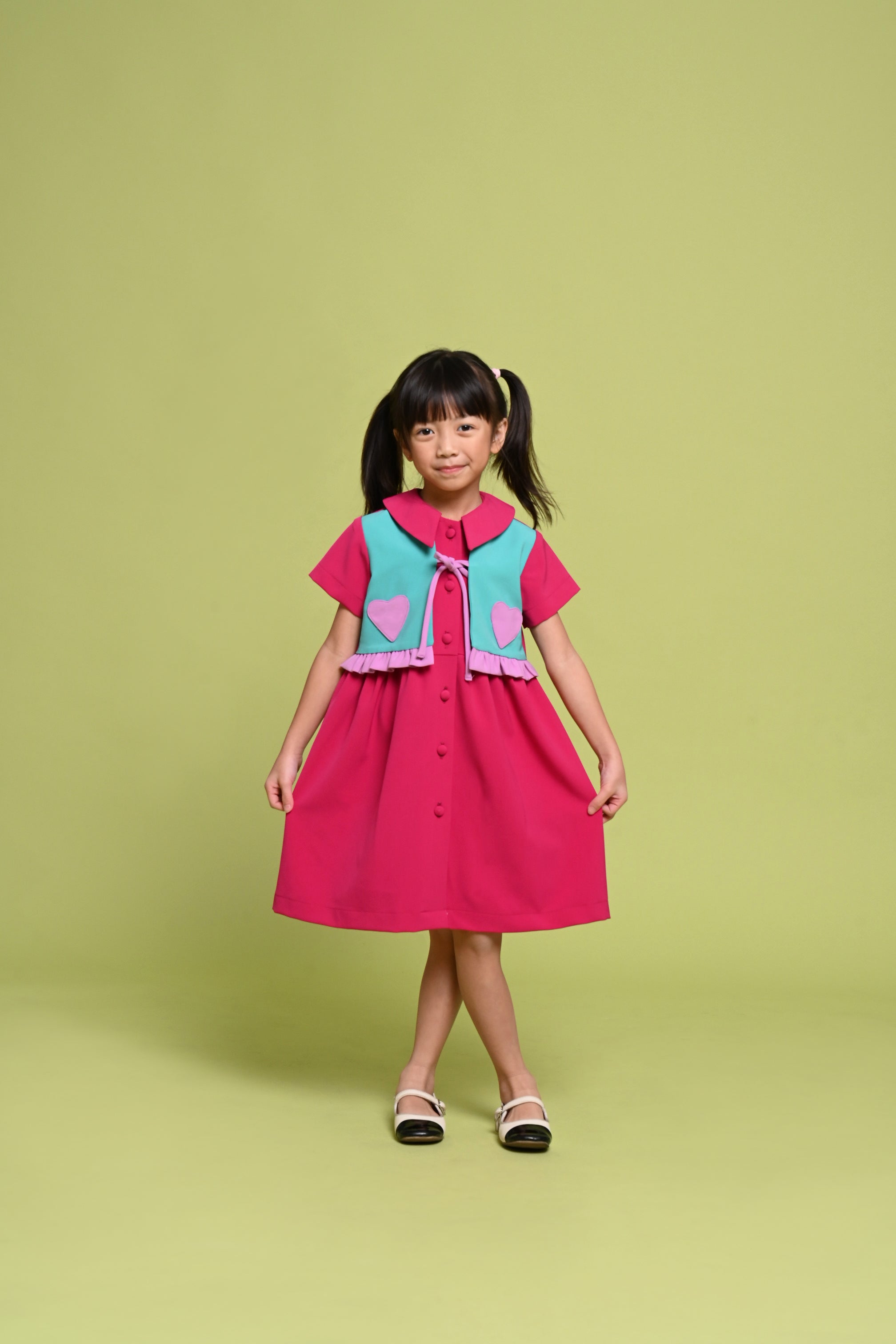 HGL Bambini - Abigail Dress PInk - Amber Kids