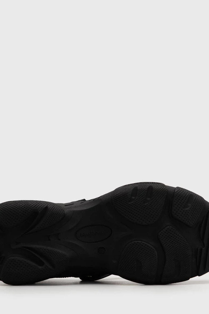Allegra Sneakers Genuine Leather Black - Adorable Projects