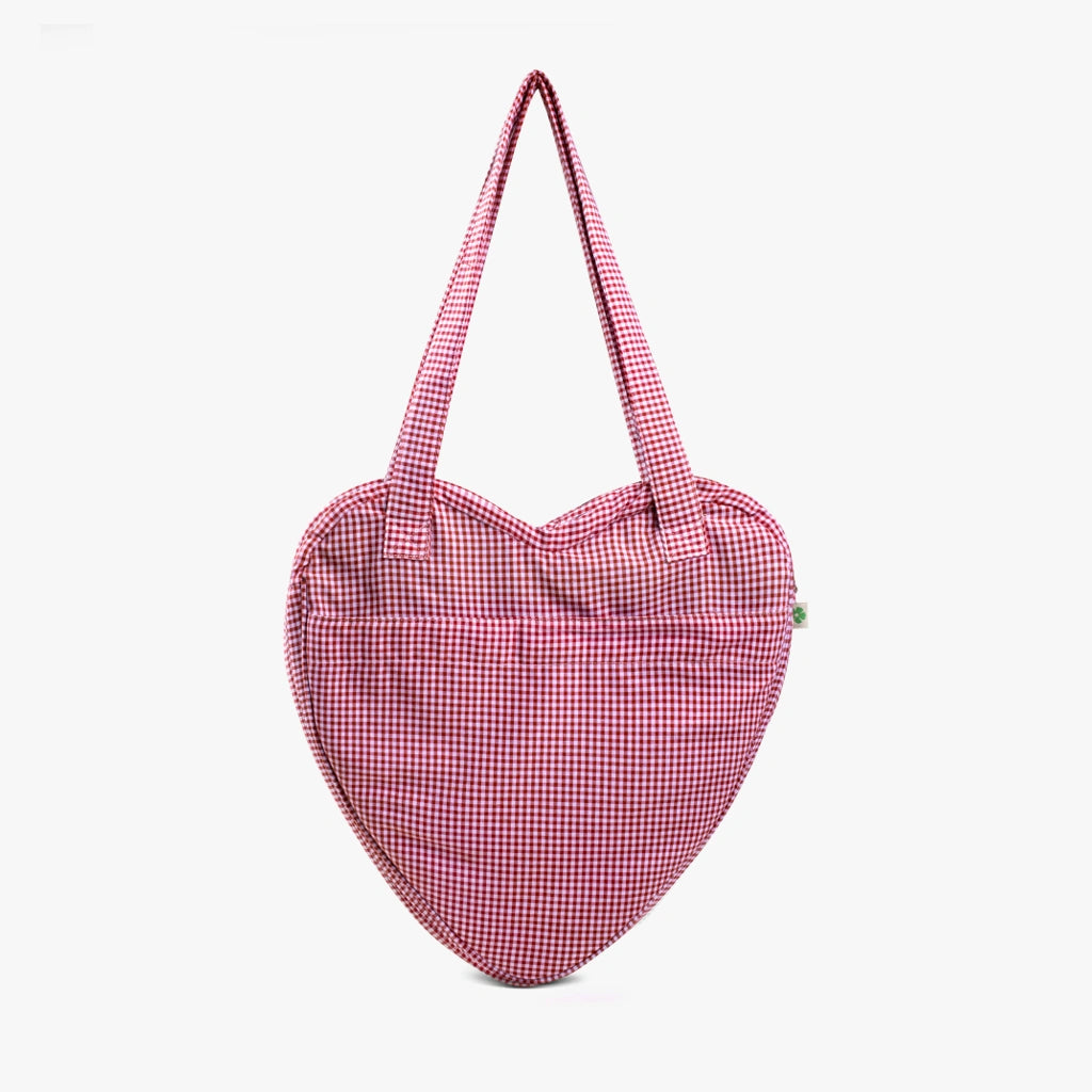 Ame Tome Bag Bag Plaid Red - Tome Ame