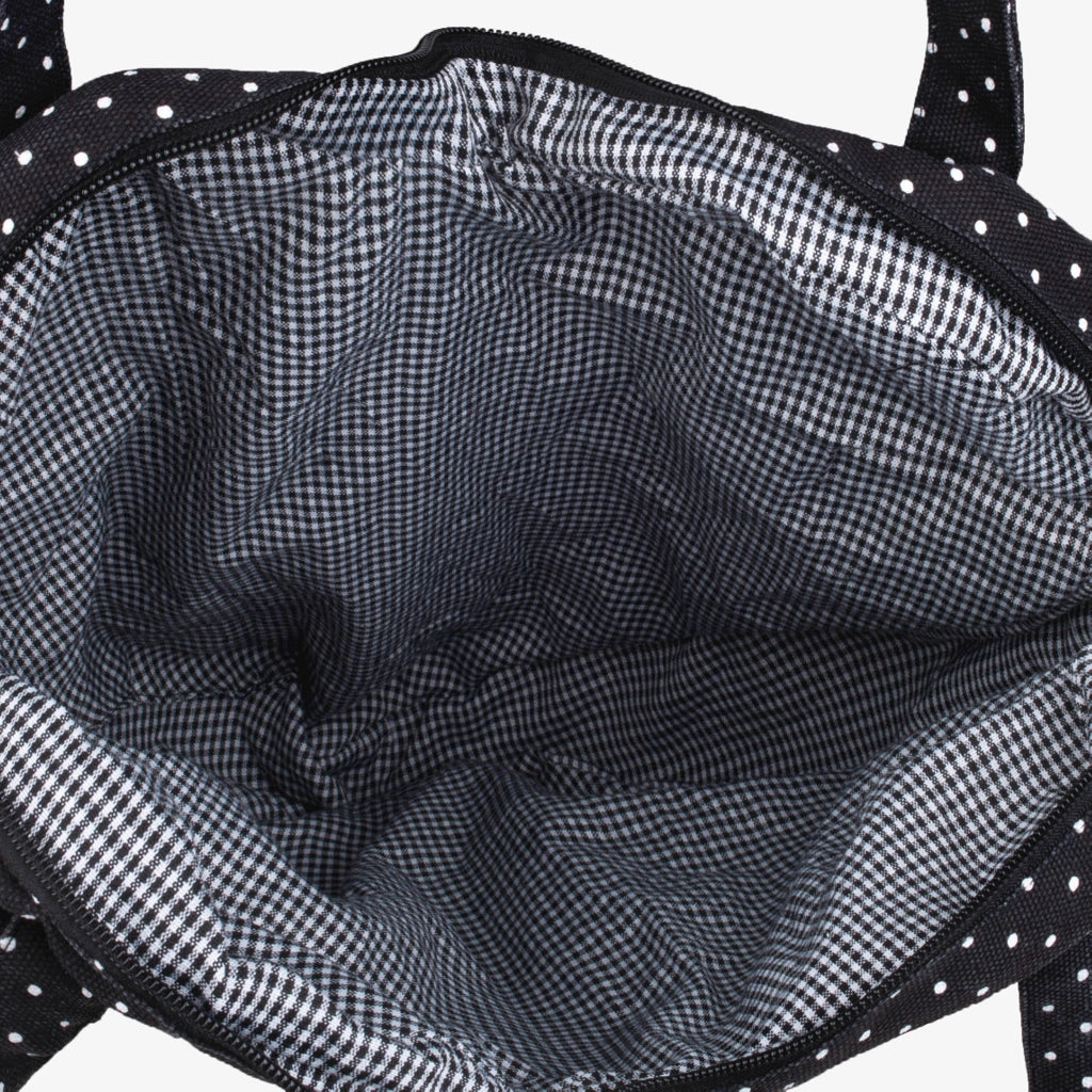 Ame Totebag Polka Dot Black - Tome Ame