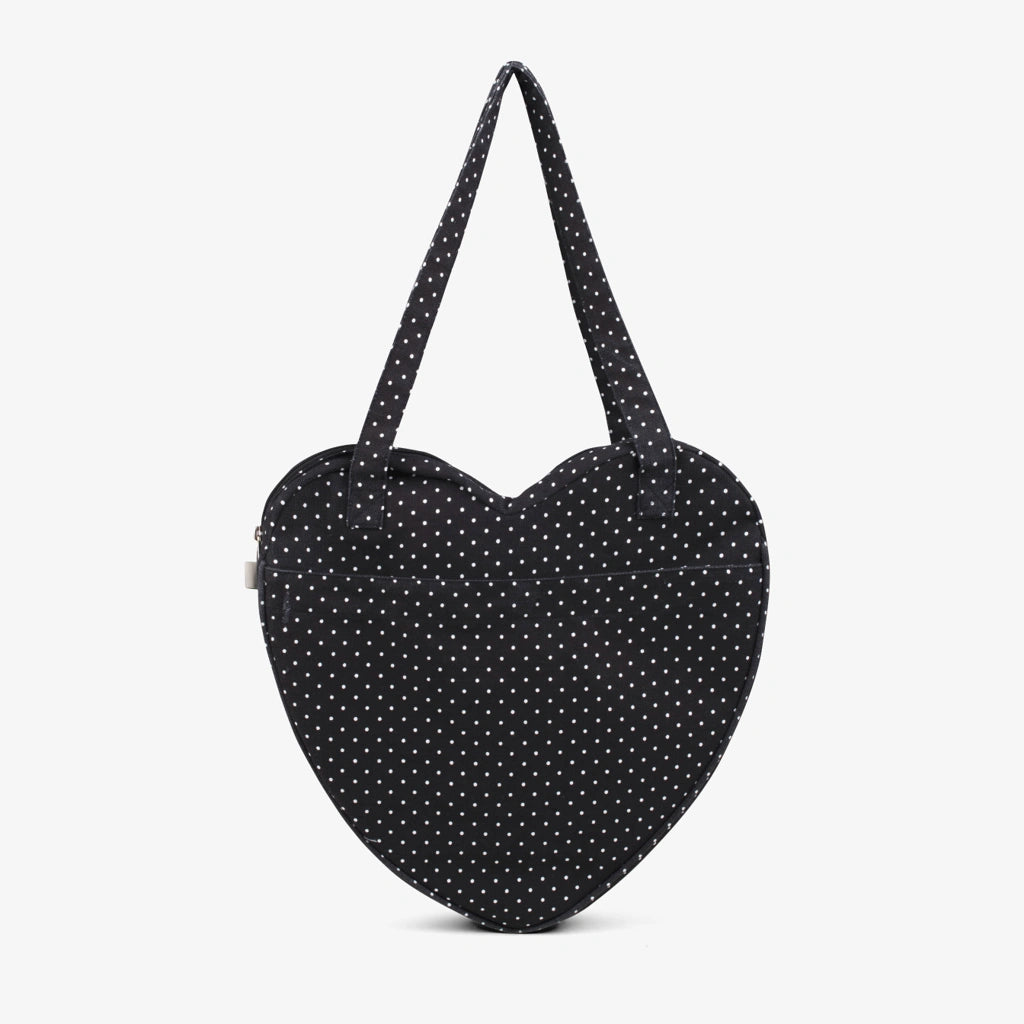 Ame Totebag Polka Dot Black - Tome Ame