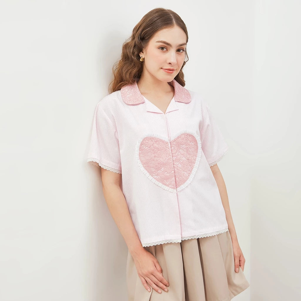 Aurora Shirt Pink - Curato Market