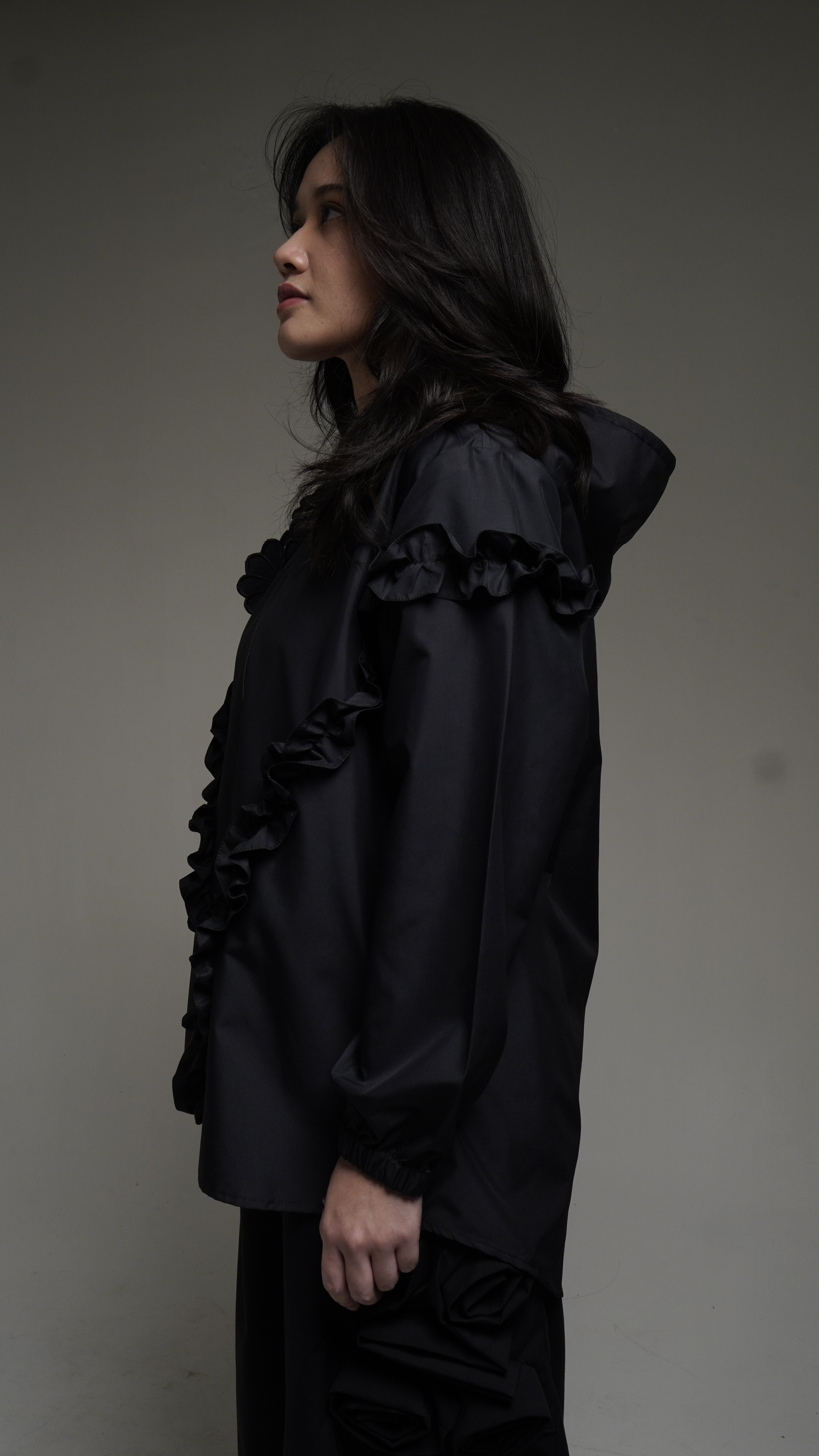 Haruna Sporty Jacket Black - House Of Reika (HOR)