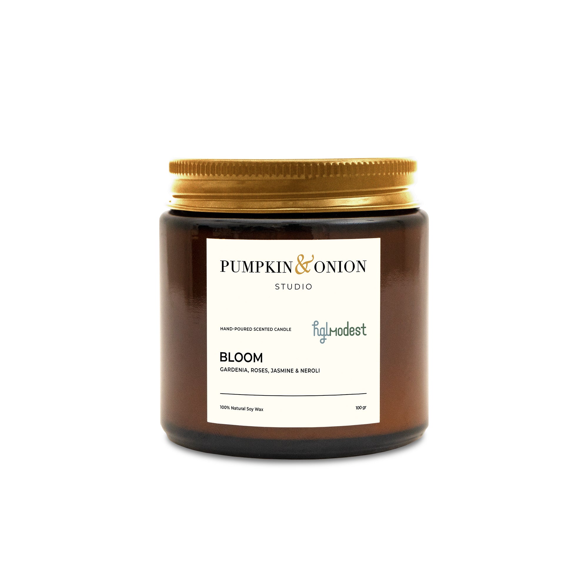 ​Bloom 100gr Scented Candle - Pumpkin & Onion
