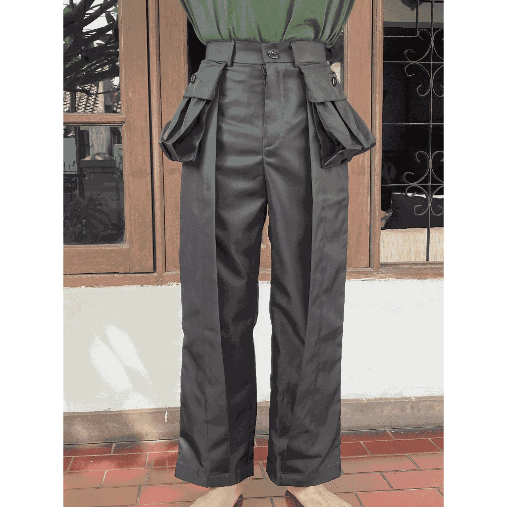 Chase Outside Puffy Pocket Pants Black - Hunting Fields