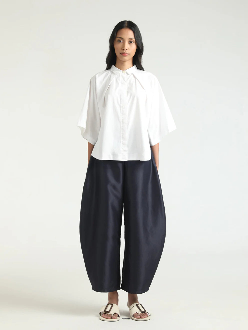 Djani Cotton Top No 2 White - Senses Dua