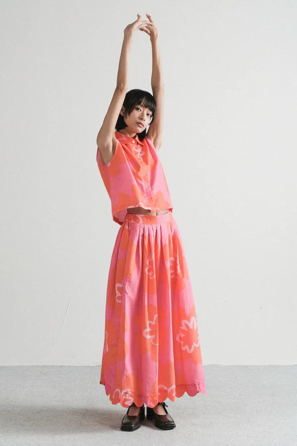 Waltz Midi Skirt Confetti - Kyrra