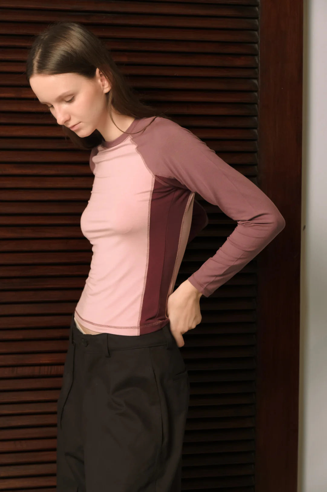 Raglan Long Sleeve Top - Omo