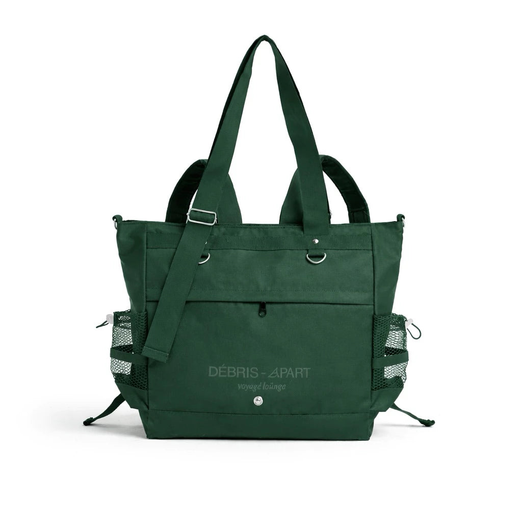 Debris Totebag Green - Lou Tropics