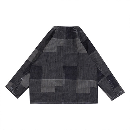 HGL Bambini - Kinokuma Denim Patchwork Jacket - Kinokuma KIds