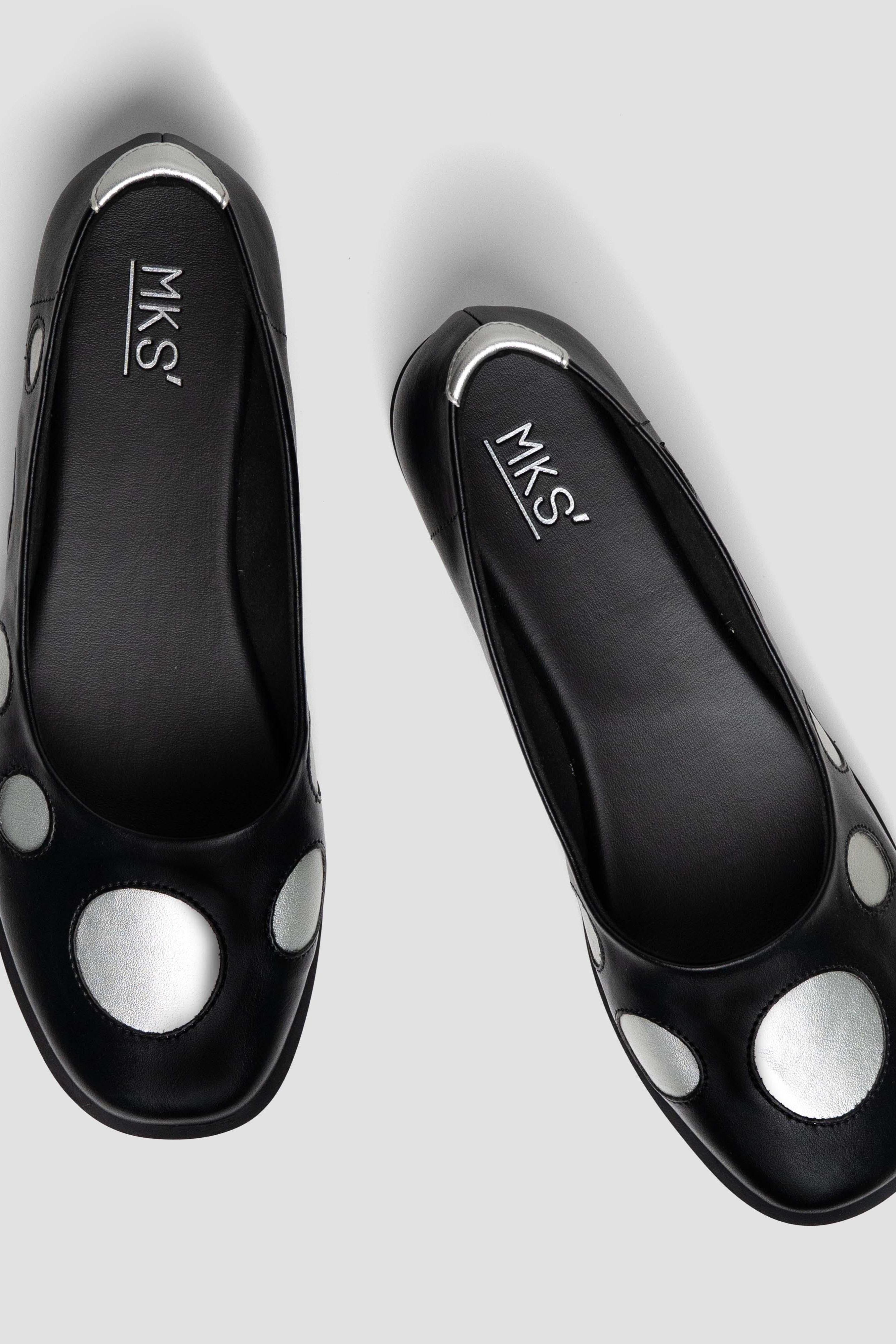 Dico Flat Silver - Mks Shoes