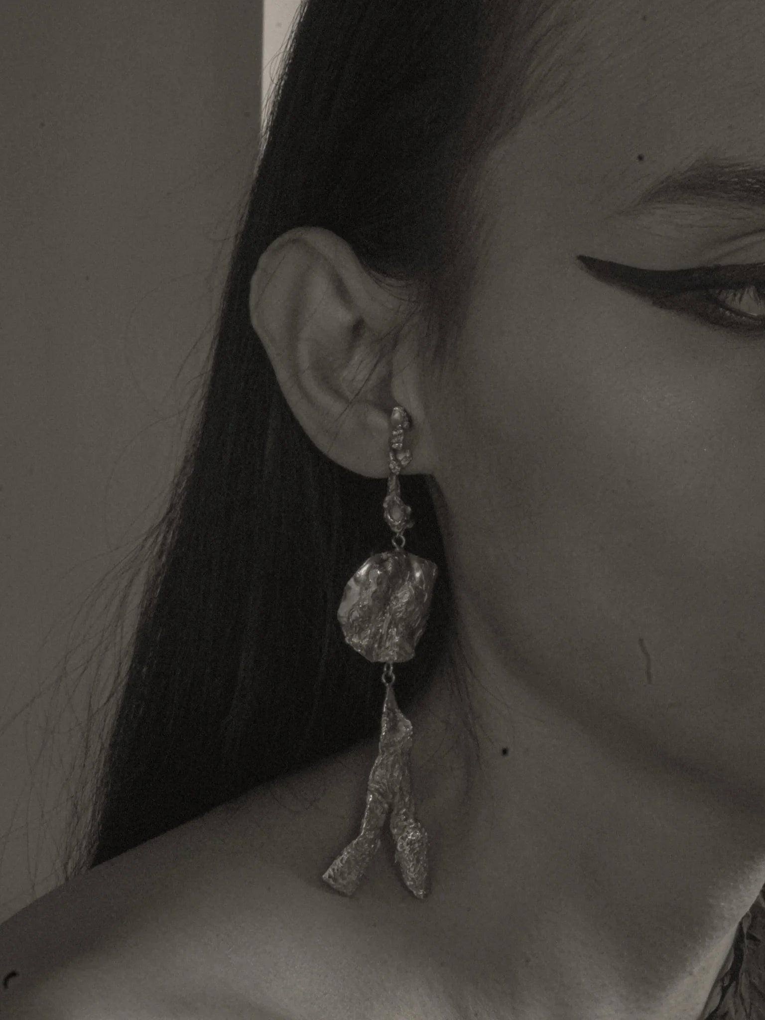 Derai Earrings Silver - Gelap Ruang Jiwa