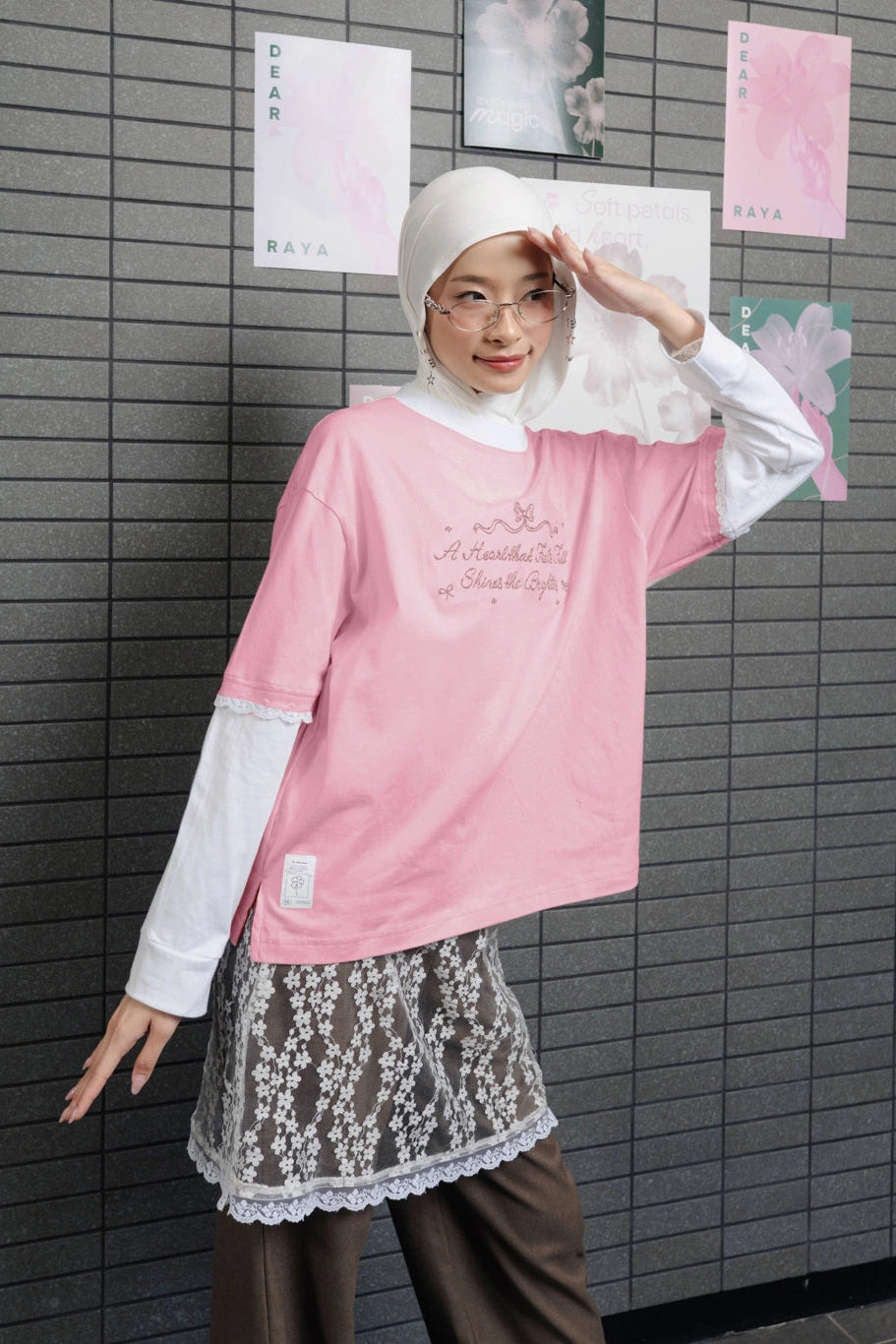 Eiko Shirts Pink - Tome Ame