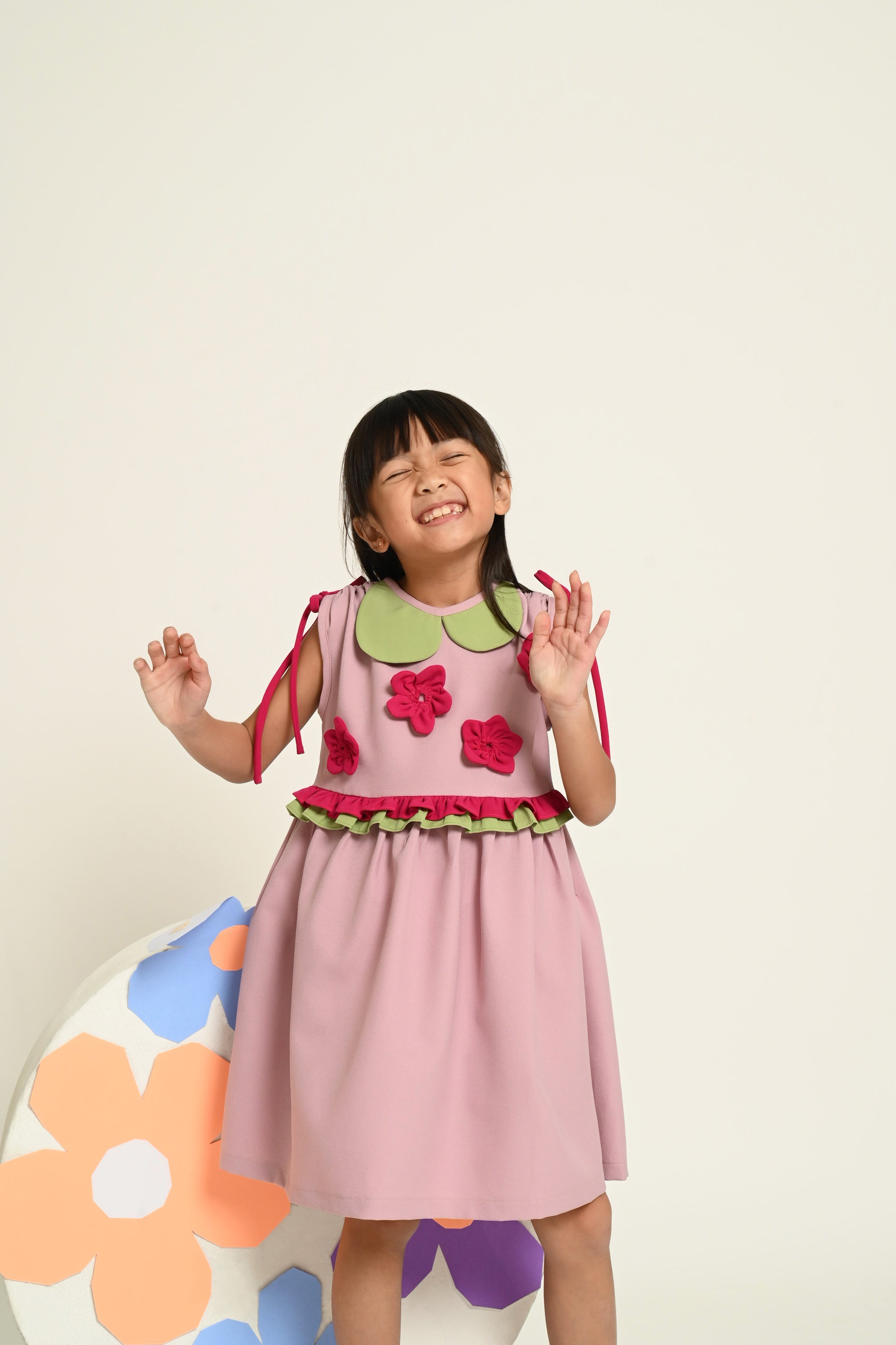 HGL Bambini - Emery Dress Soft Pink - Amber Kids