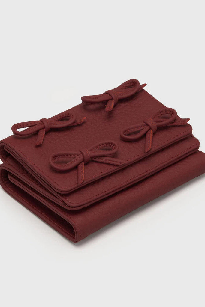 Emily Wallet Genuine Leather Red - Adorable Projects