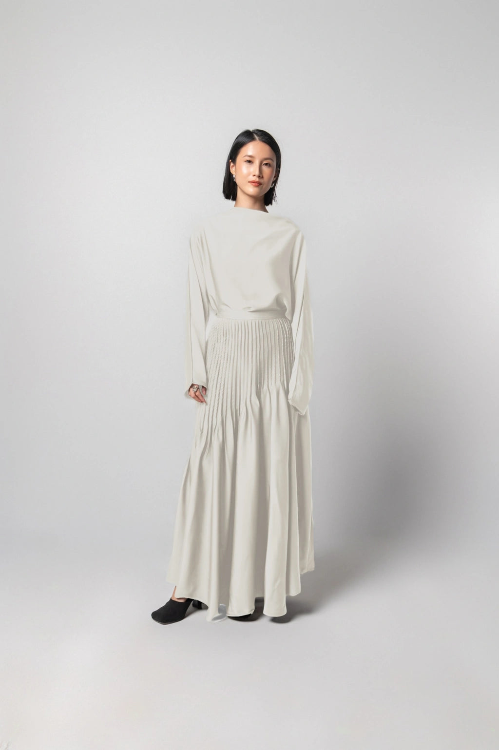 Poise Blouse Ivory - Kajuaruna
