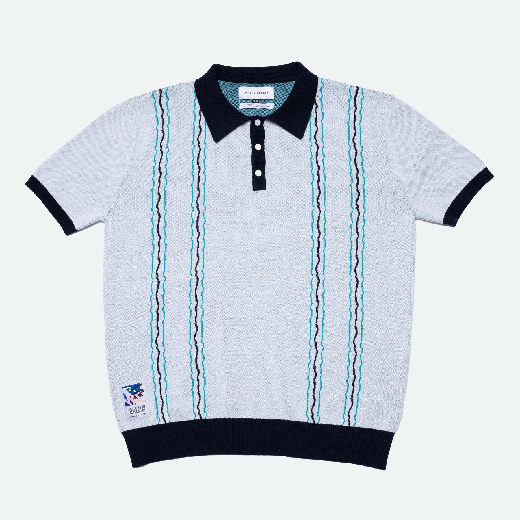 Oxford Society x Stereoflow Barbican Polo Knit - Oxford Society