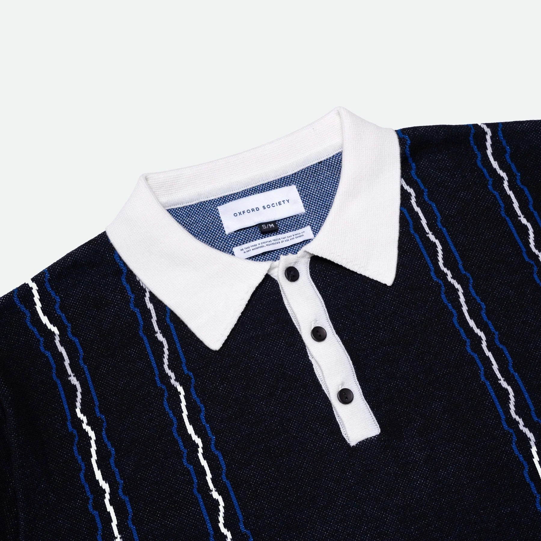 Oxford Society x Stereoflow Barbican Polo Knit - Oxford Society