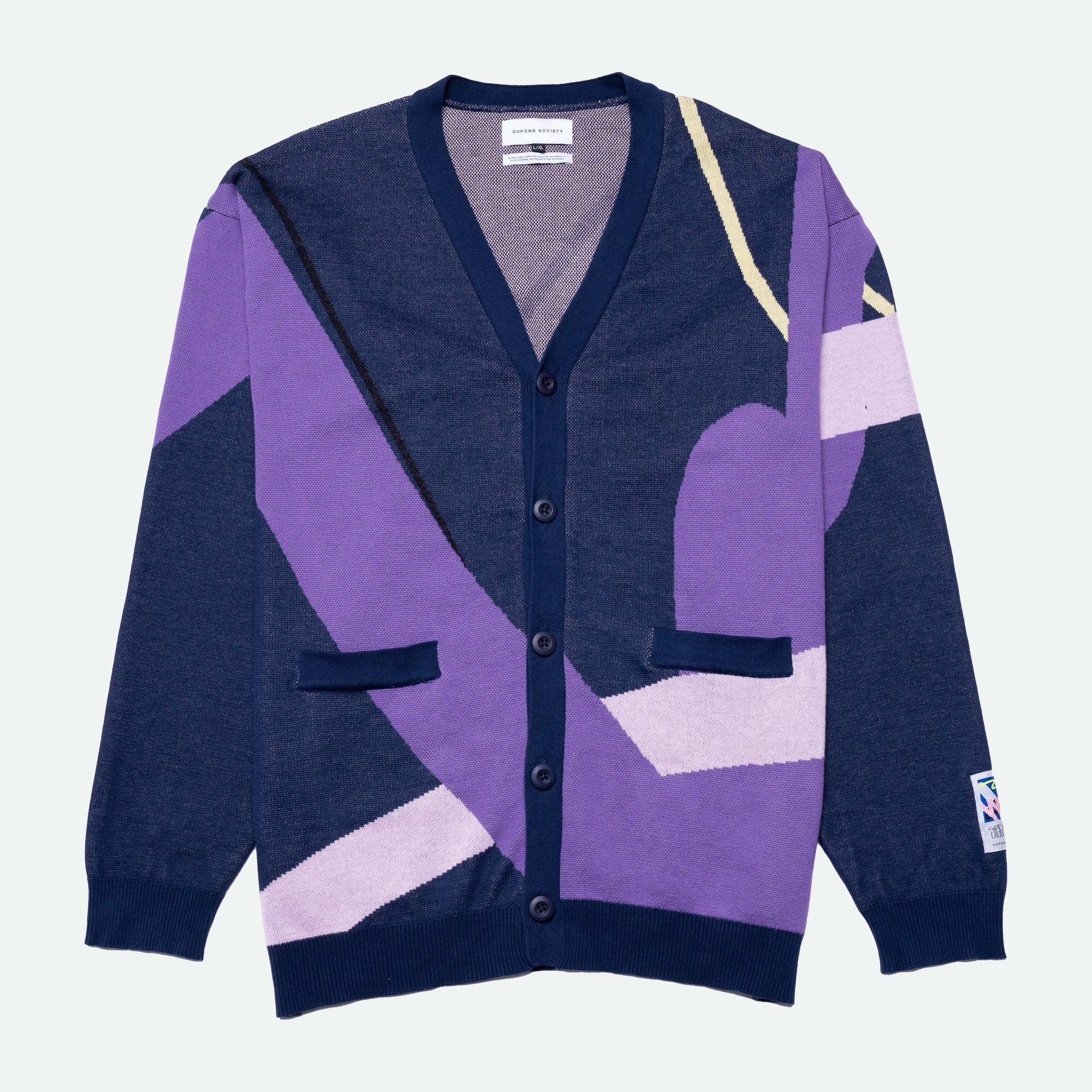 Oxford Society x Stereoflow Tate Cardigan - Oxford Society