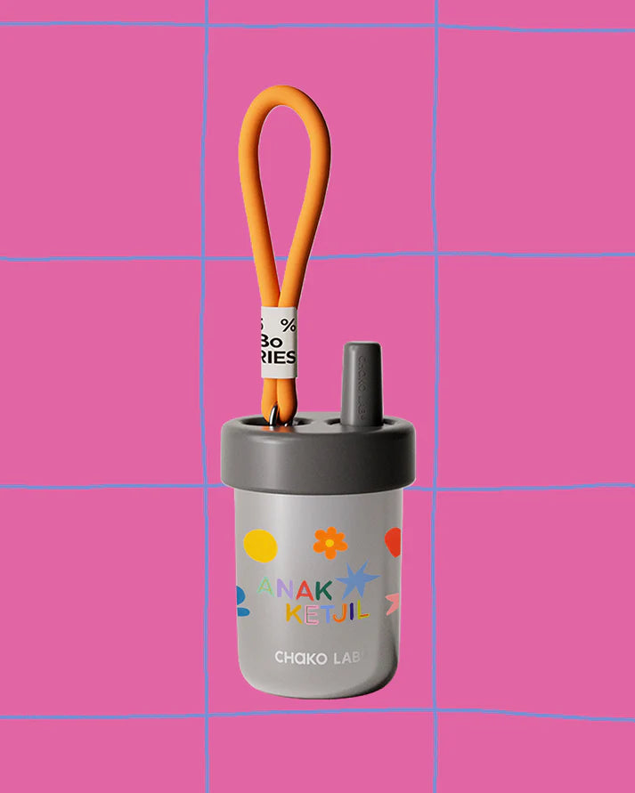 HGL Bambini - X CHako Lab Reusable Bottle (485ml) - Anak Ketjil