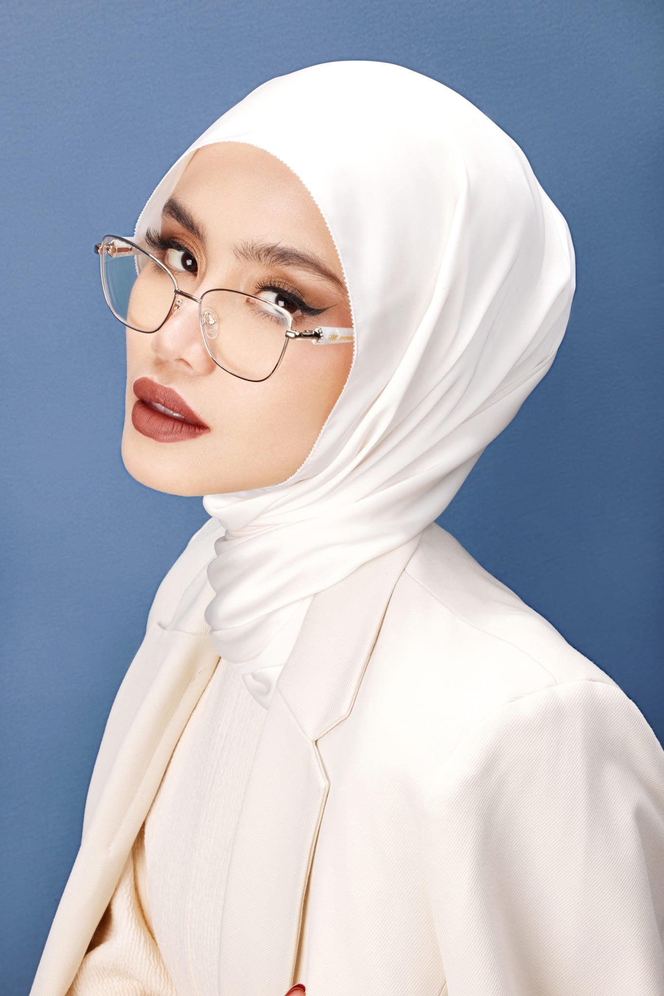 HSF X Sashfir Fleur White Marble - HSF Eyewear