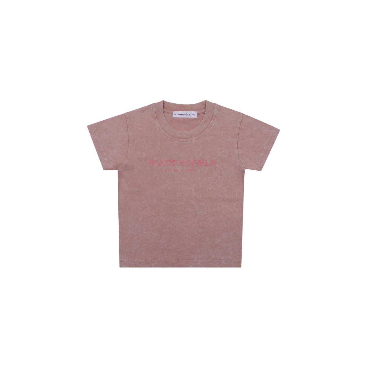 HGL Bambini - Treshold Ref-2126 Acid Wash Tee Granita -  W.Essentiels Primavera