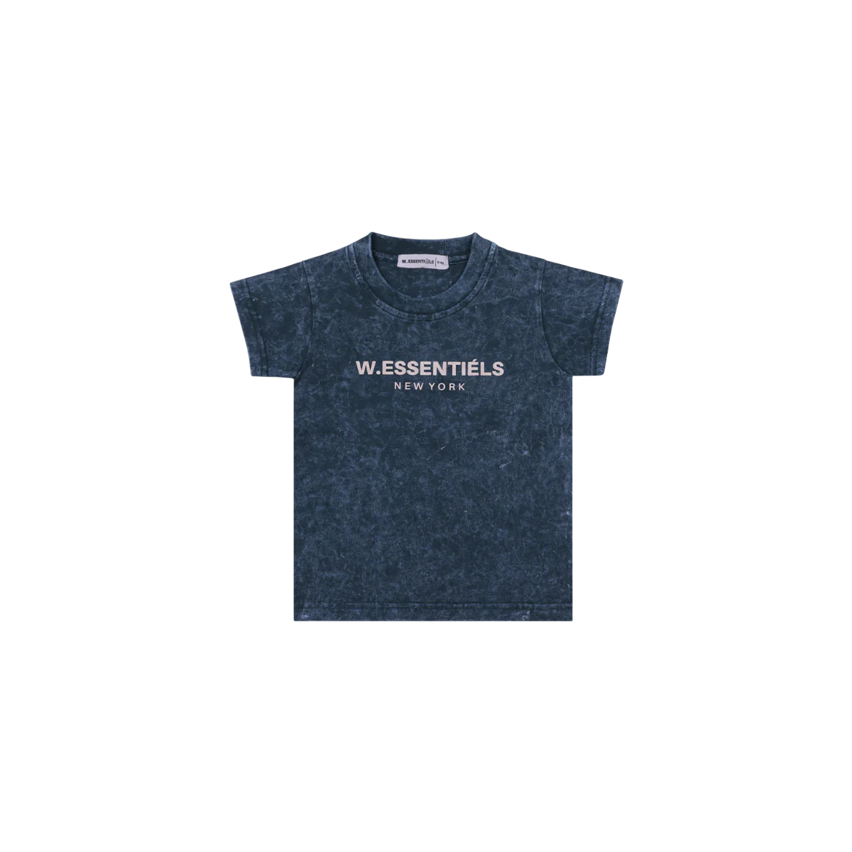 HGL Bambini - Treshold Ref-2126 Acid Wash Tee Angelo Azzuro -  W.Essentiels Primavera