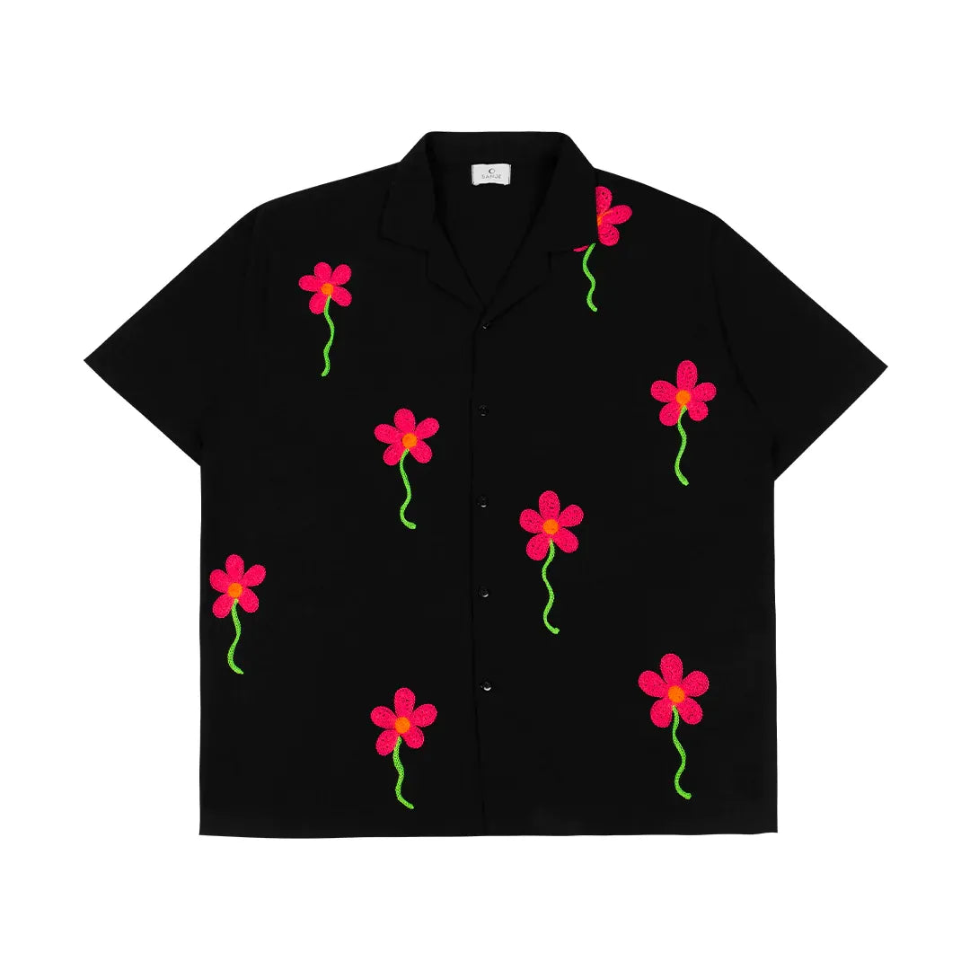 Pink Flower Shirt - Sanje