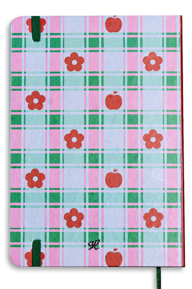 Nana's Garden Green Notebook - Dotted Paper - Hintuturo