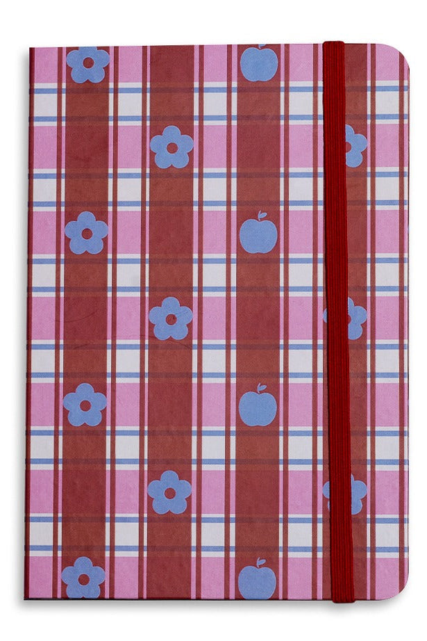 Nana's Garden Red Notebook - Blank Paper - Hintuturo