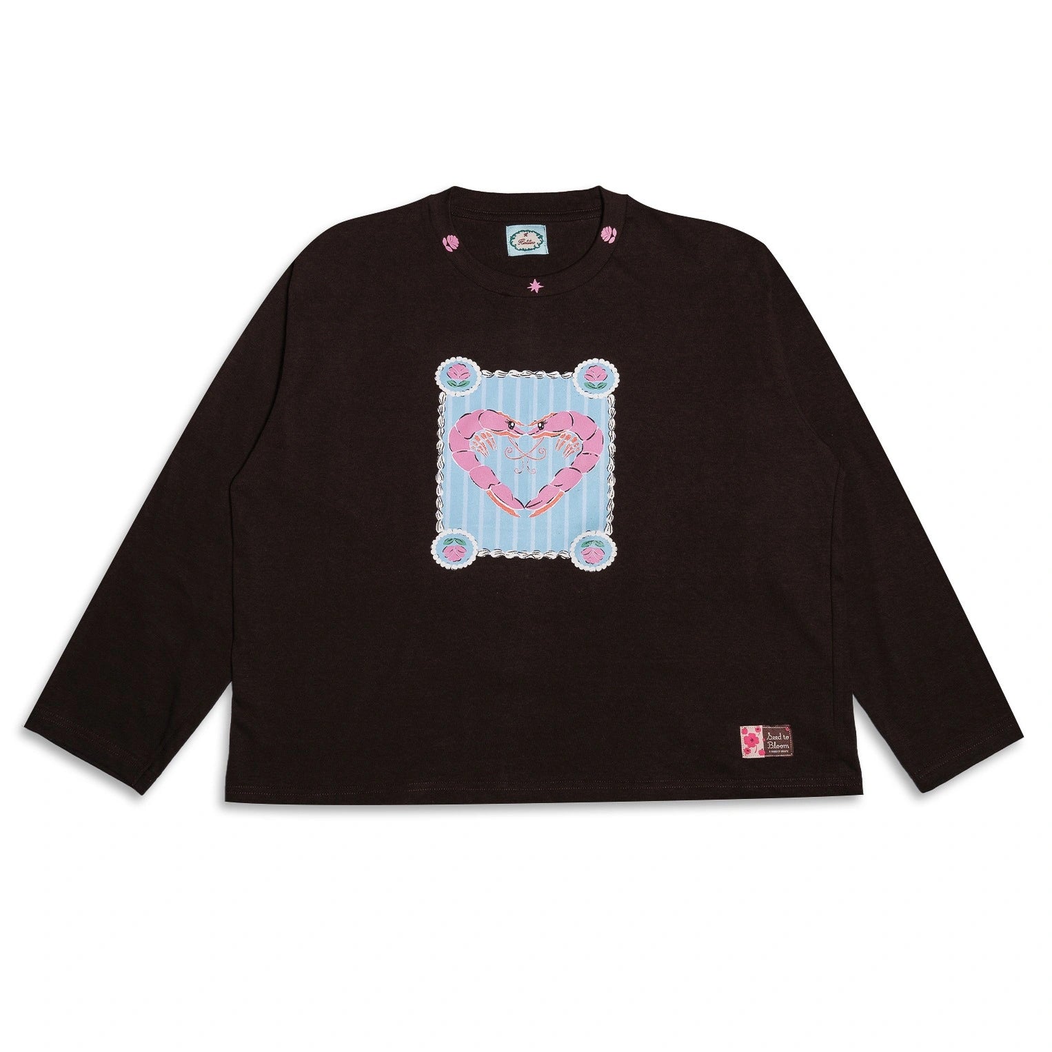 Dancing Shrimp - Long Sleeve Brown - Hintuturo