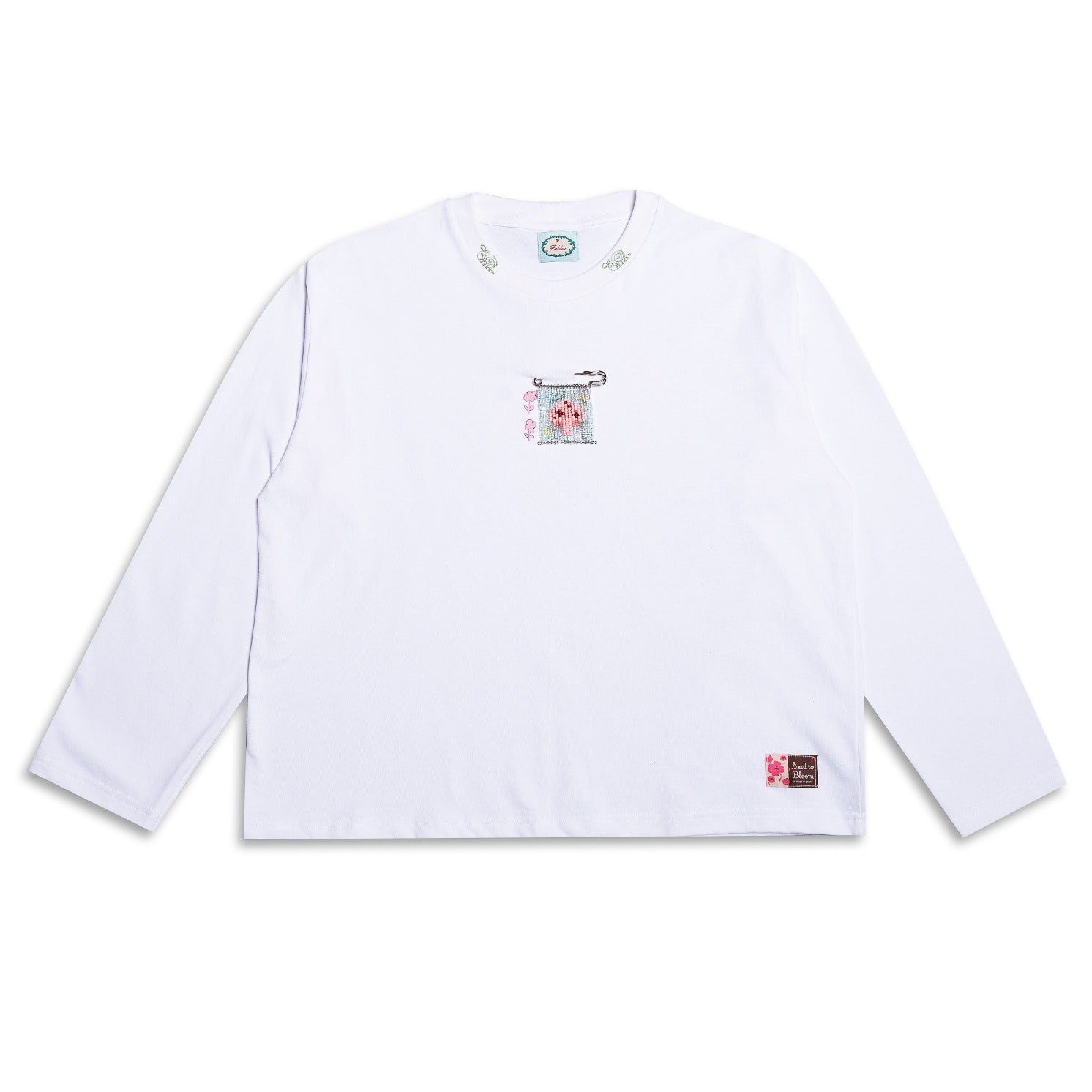 Bello Snail - Long Sleeve White - Hintuturo