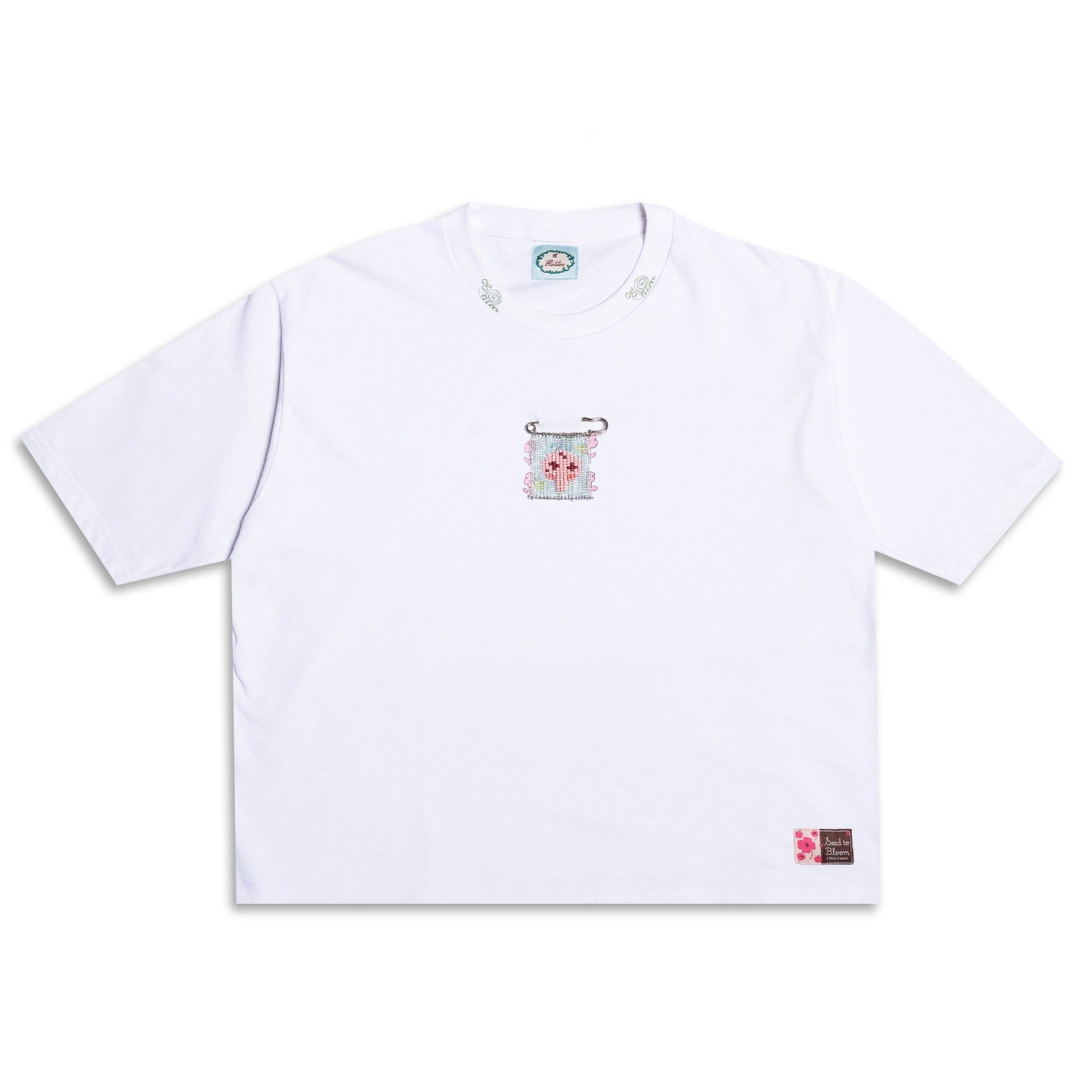 Bello Snail Short Sleeve White - Hintuturo