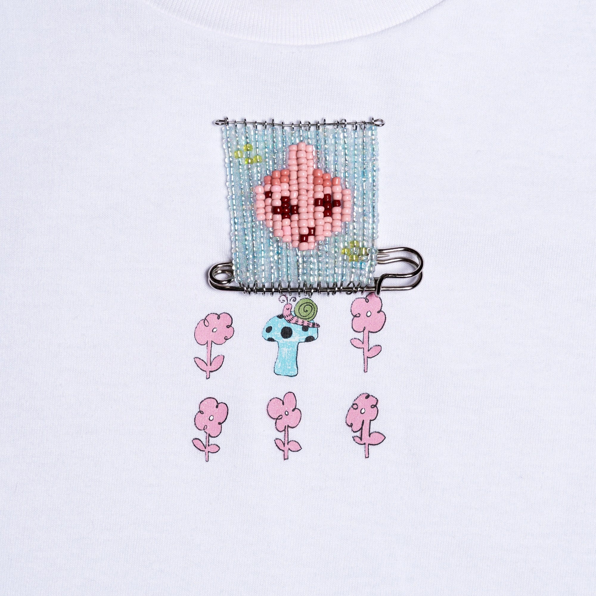 Bello Snail - Short Sleeve White - Hintuturo