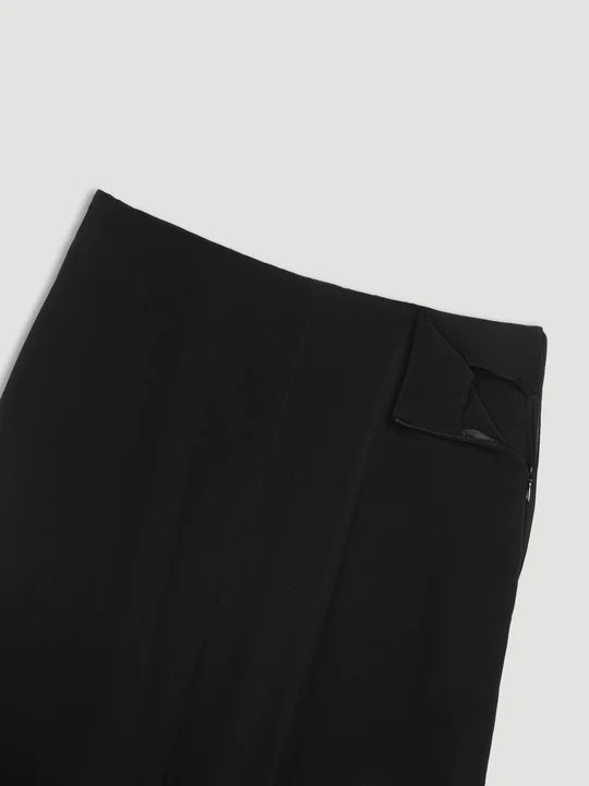 Slip Skirt Full Length Black - Thenblank