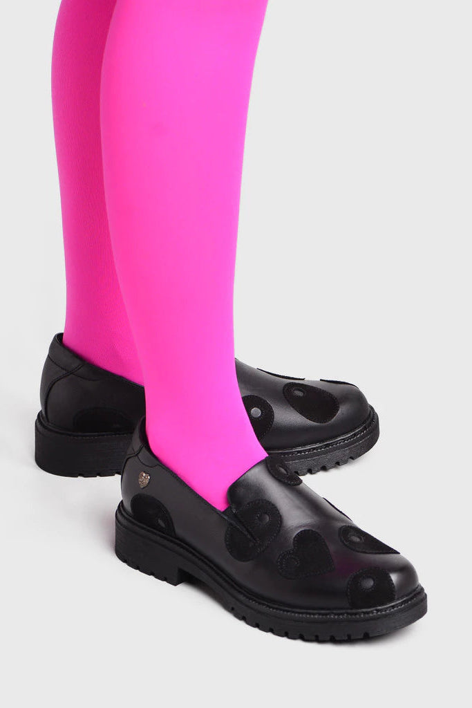 Fressia Loafer Genuine Leather Black - Adorable Projects