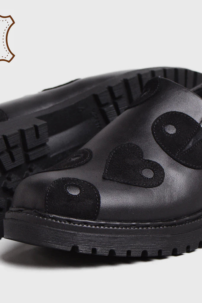 Fressia Loafer Genuine Leather Black - Adorable Projects