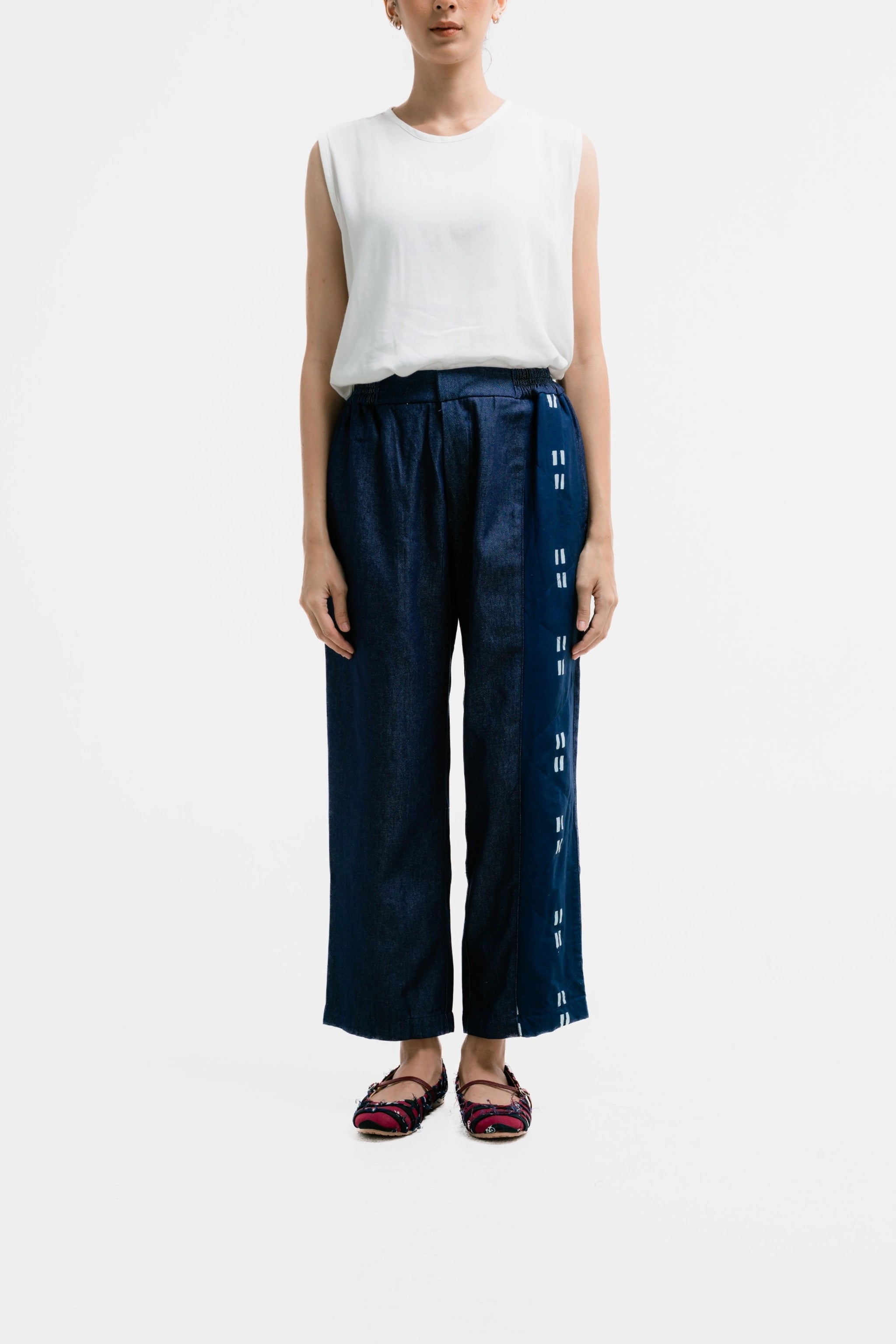 Gayatri Denim Pants - Damakara