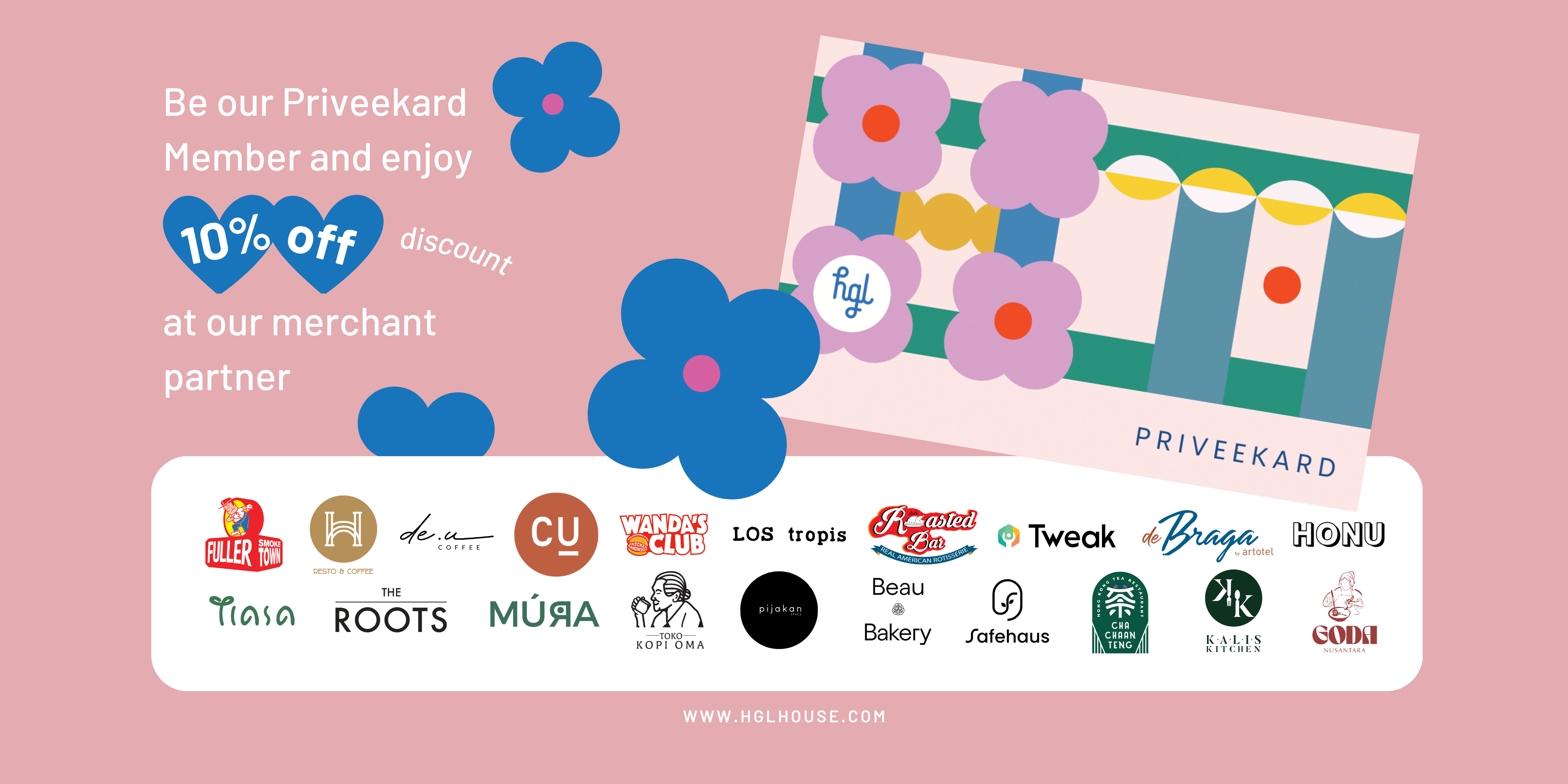 Privee Card Banner HGL House