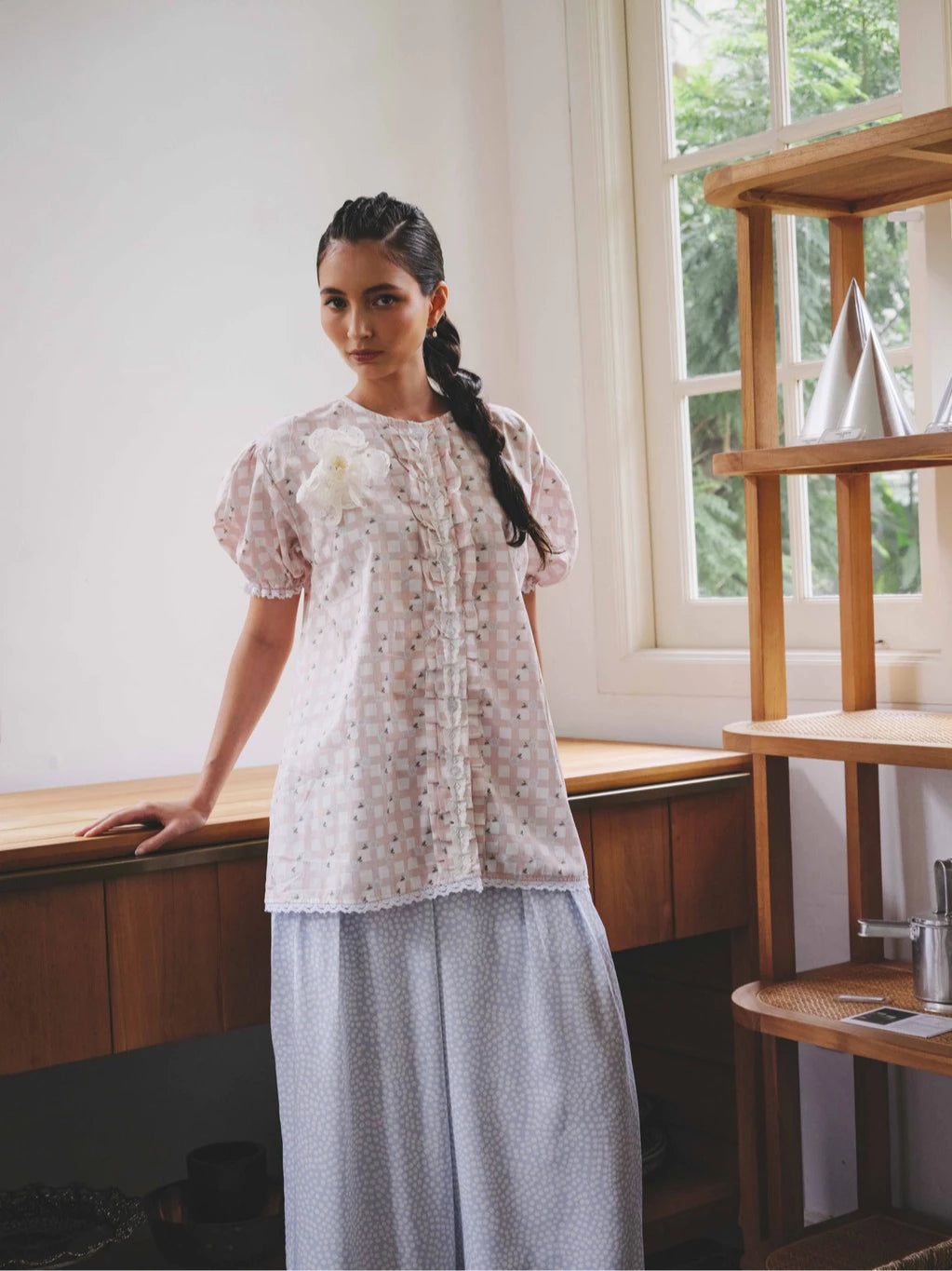Hana Blouse Pink - Toko Didiyo