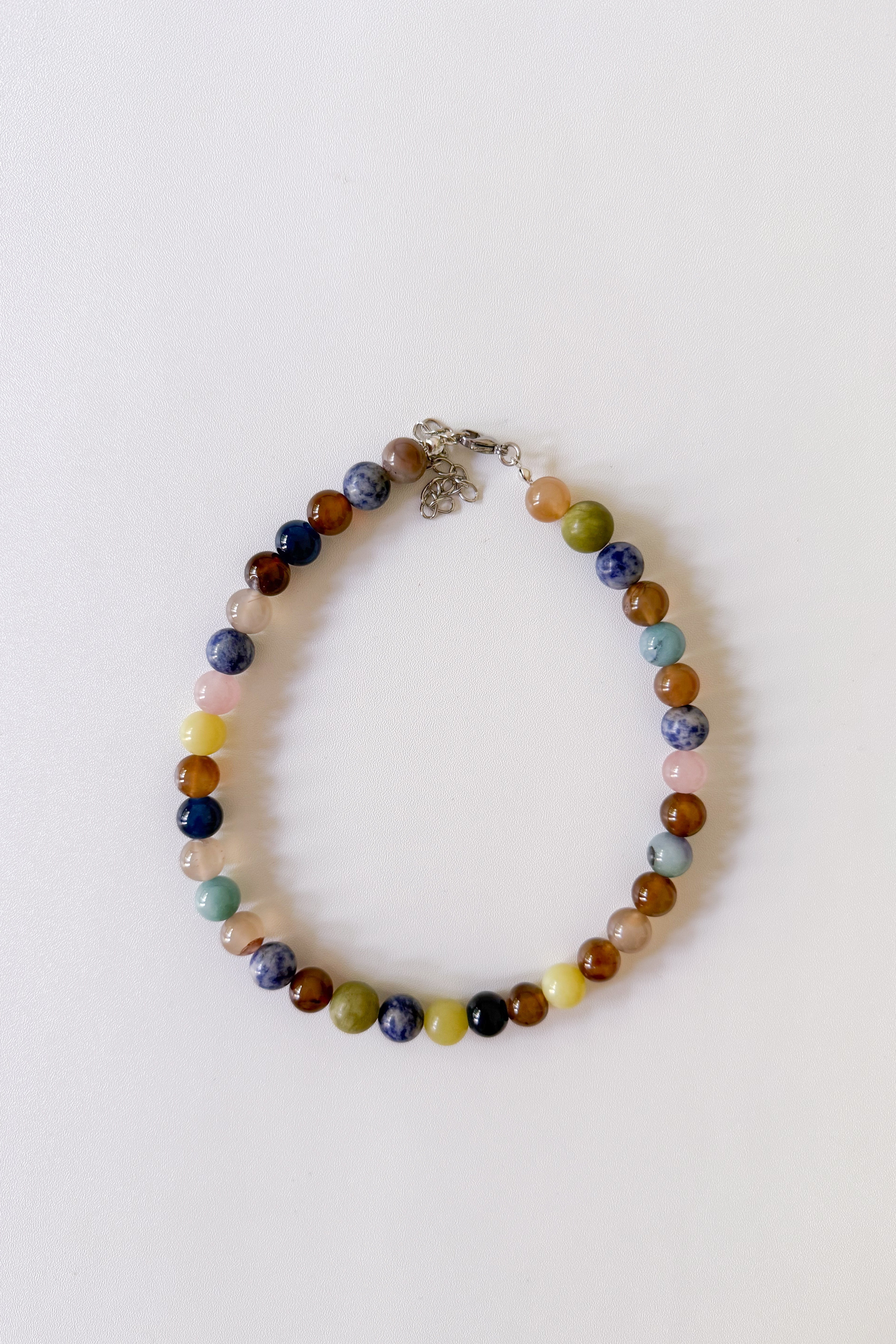 Mixed Stone Necklace - Contas